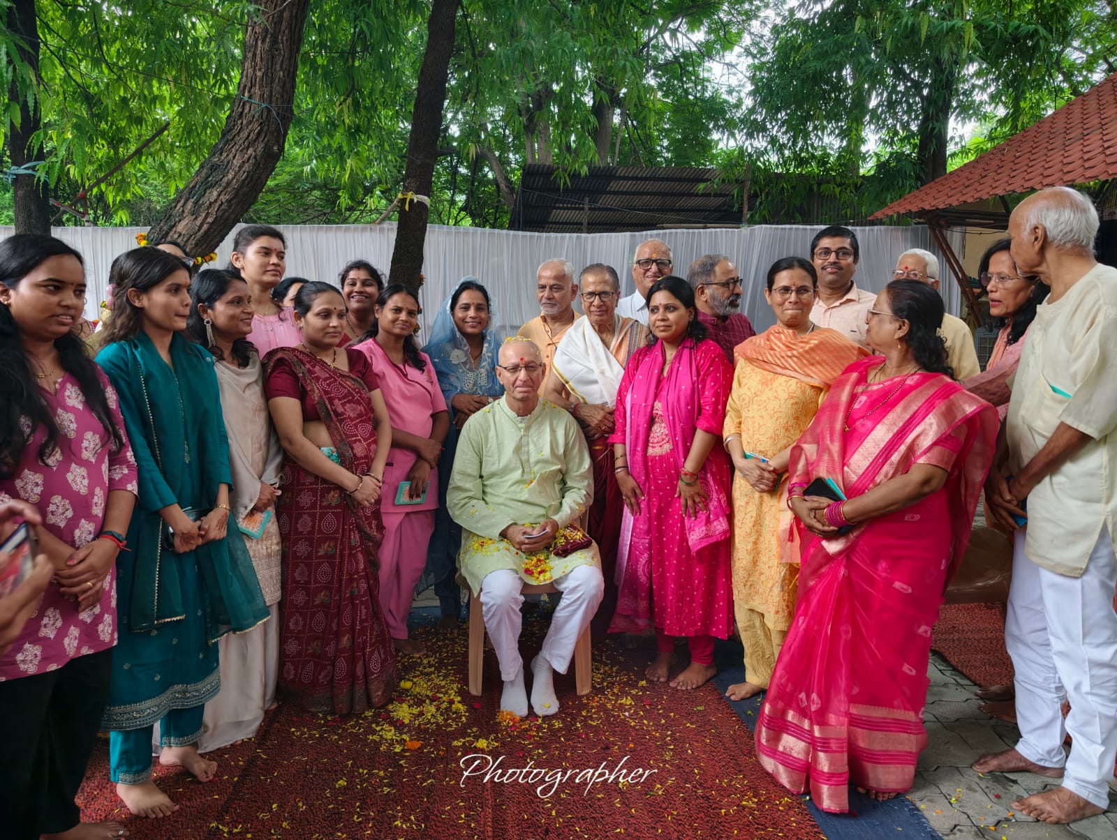 Team Snehaanchal with Mr. Jimmy Rana, Managing Trustee