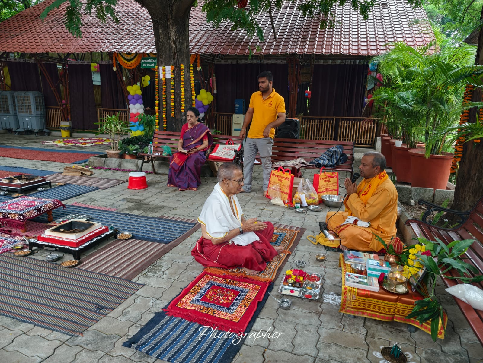 Yagnya and Hawan organised by Gayatri Shakti Peeth,Jagnade chowk, Nagpur