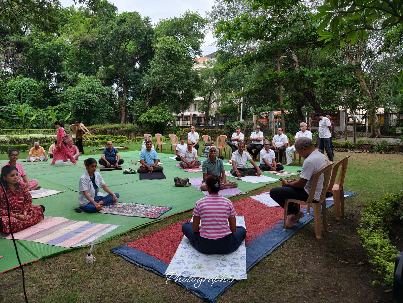 On that occasion Yogabhyasi Mandal Ramnagar visited Snehaanchal